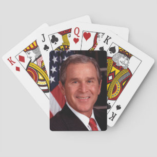 George Bush 43rd US American President Photo Playing Cards