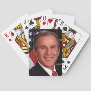 George Bush 43rd US American President Photo Playing Cards