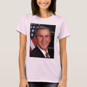 George Bush 43rd US American President Photo T-Shirt