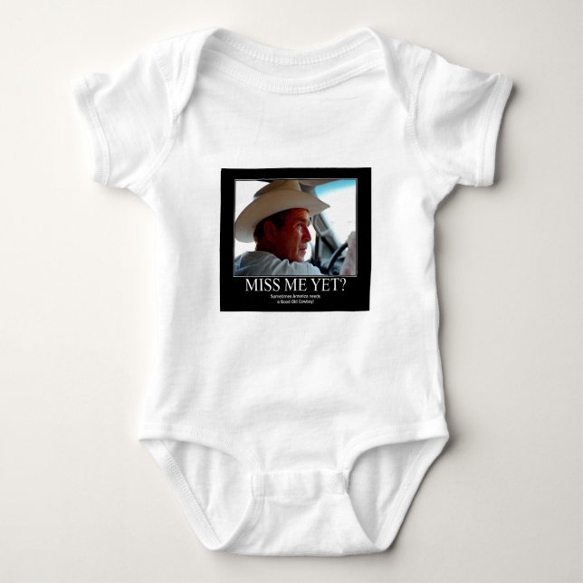 George Bush Baby Bodysuit (Front)