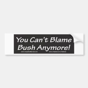 George Bush Bumper Sticker