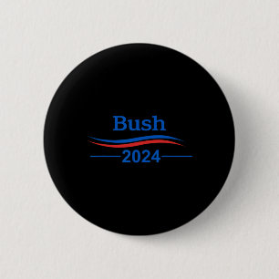 George Bush Bush President Republican Patriot 6 Cm Round Badge