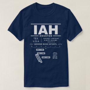 George Bush Intercontinental Airport IAH T-Shirt
