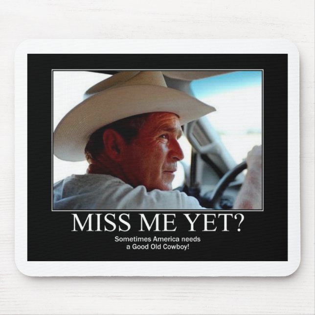 George Bush Mouse Mat (Front)