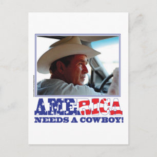 George Bush Postcard