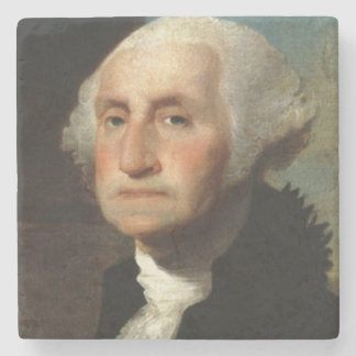 George Bush President of USA Stone Coaster