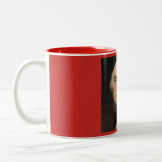 George Bush President of USA Two-Tone Coffee Mug