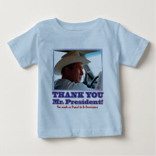 George Bush/Thank you! Baby T-Shirt