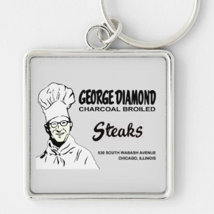 George Diamond Restaurant, Chicago, IL Key Ring