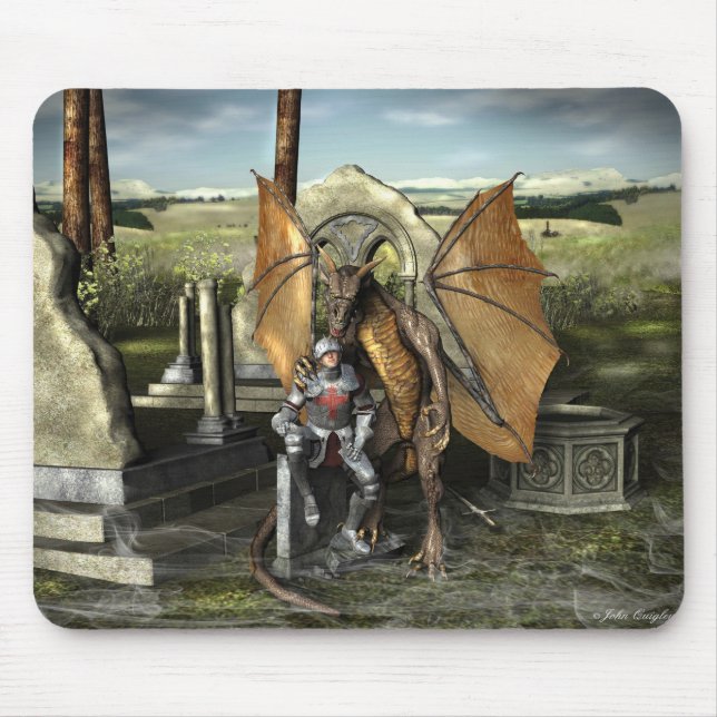 George & Dragon (Mouse Pads) Mouse Mat (Front)