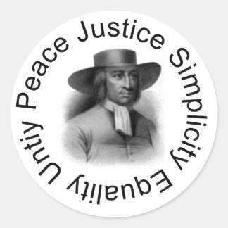 George Fox Sticker
