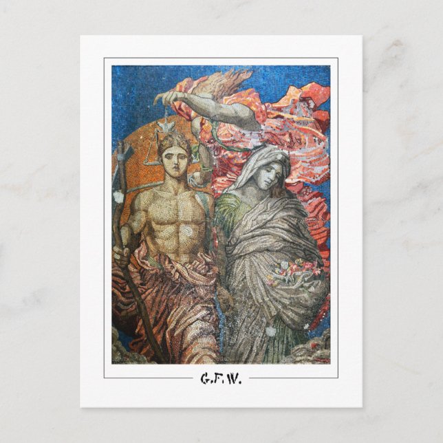 George Frederic Watts #24 - Fine Art Postcard (Front)