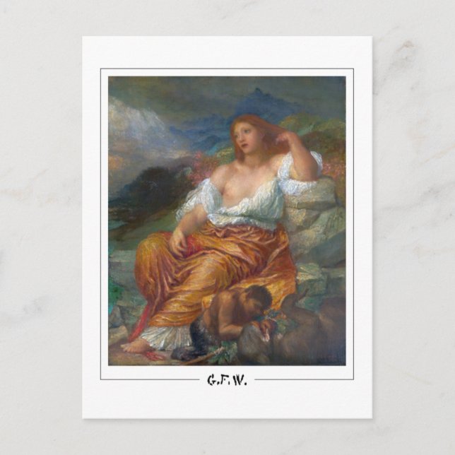 George Frederic Watts #28 - Fine Art Postcard (Front)