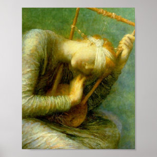 George Frederic Watts Hope (High Resolution) Poster