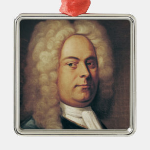 George Frederick Handel Metal Tree Decoration