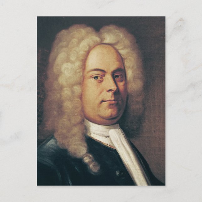 George Frederick Handel Postcard (Front)