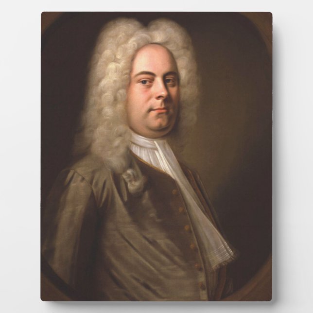 George Frideric Handel Portrait Plaque (Front)