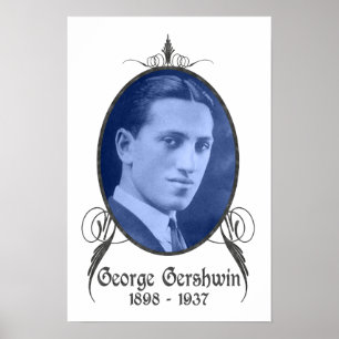 George Gershwin Poster
