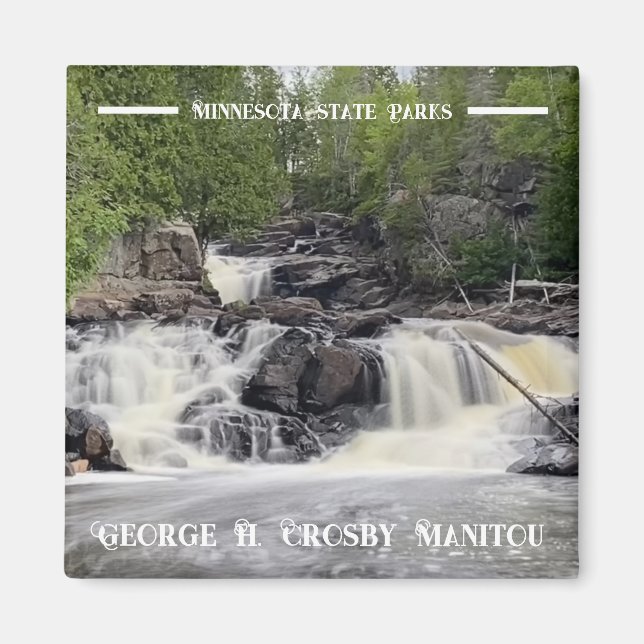 George H. Crosby Manitou State Park Magnet (Front)