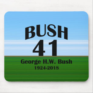 George H.W. Bush 1924-2018 Mouse Mat