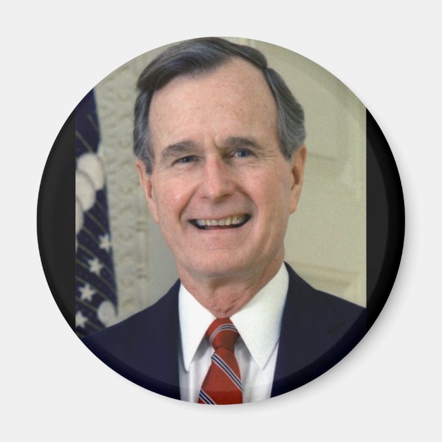 George H. W. Bush 41 Magnet (Front)