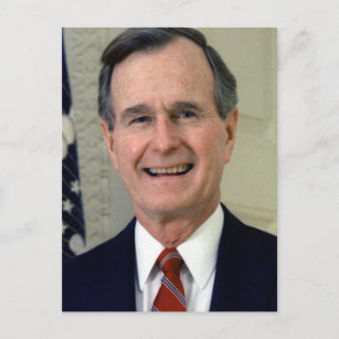 George H. W. Bush 41 Postcard