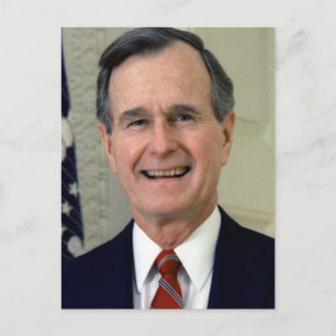 George H. W. Bush 41 Postcard