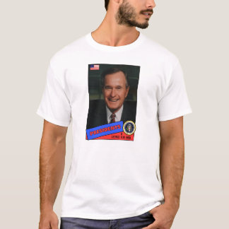 George H.W. Bush Baseball Card T-Shirt