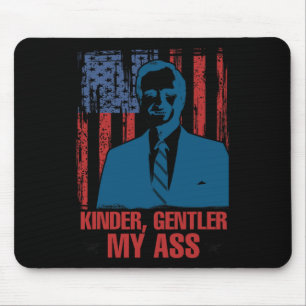 George H. W. Bush Funny Kinder Gentler Speech Repu Mouse Mat