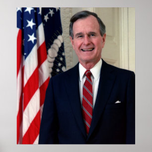 George H.W. Bush Poster