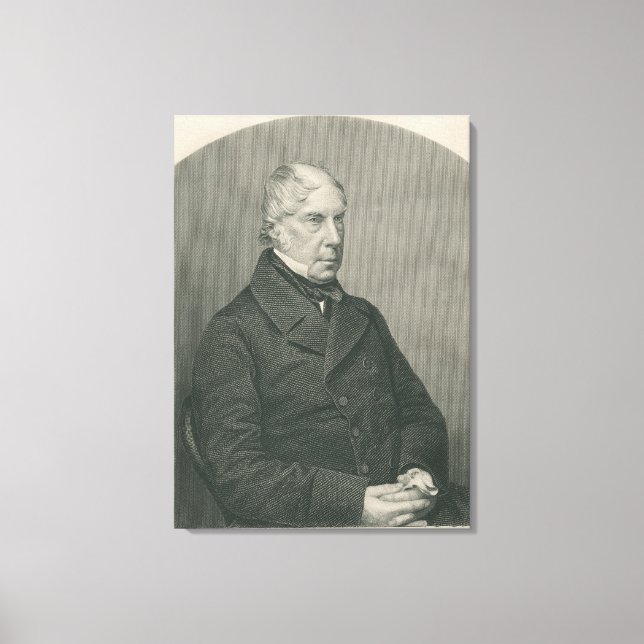 George Hamilton-Gordon, 4th Earl of Aberdeen Canvas Print (Front)