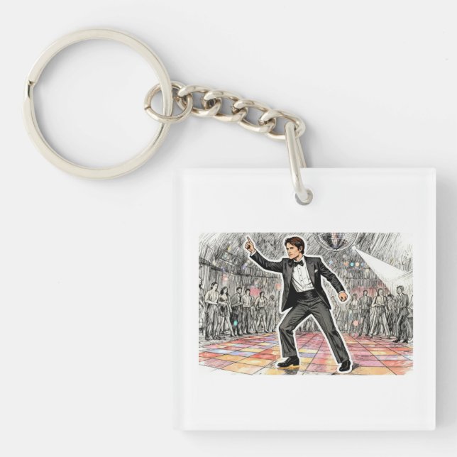 George Hamilton (Resident evil outbreak) Key Ring (Front)