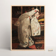 George Hendrik Breitner Girl in a White Kimono Art