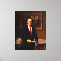 GEORGE HERBERT WALKER BUSH by Herbert Abrams