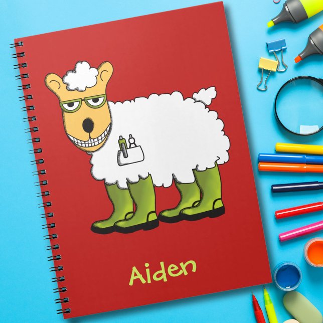 George - he's a little sheepish notebook (Creator Uploaded)