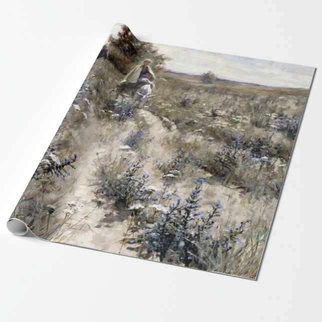 George Hitchcock The Flight into Egypt Wrapping Paper (Unrolled)