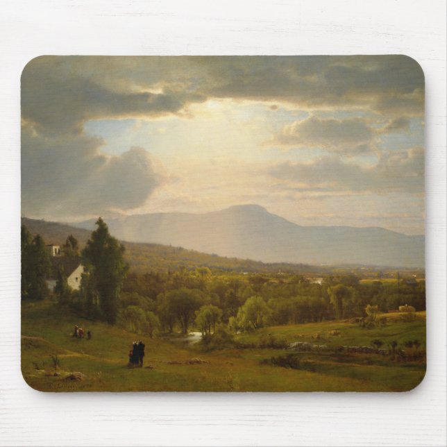 George Inness - Catskill Mountains Mouse Mat (Front)