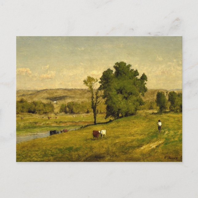George Inness - Landscape Postcard (Front)