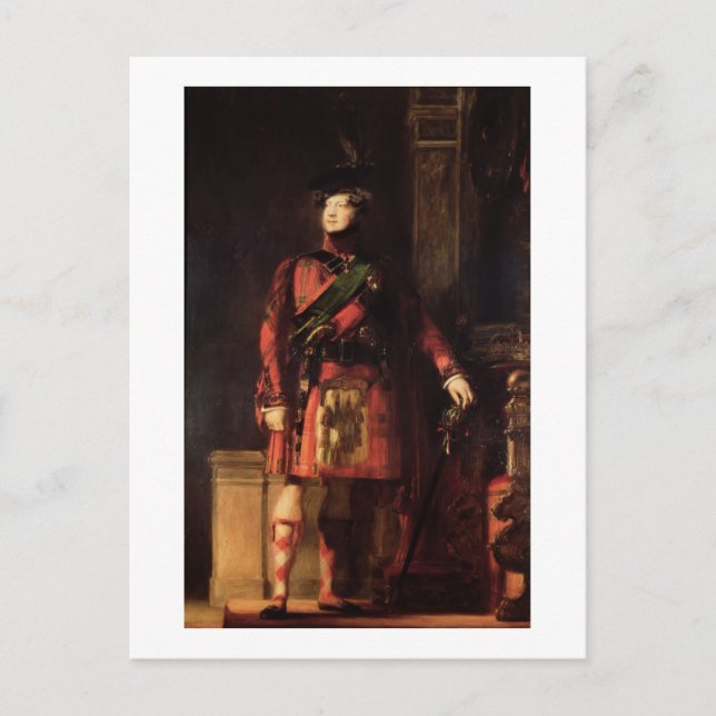 George IV Postcard (Front)