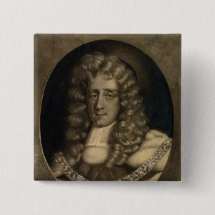 George Jeffreys, 1st Baron Jeffreys 15 Cm Square Badge