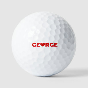 George Love Golf Balls
