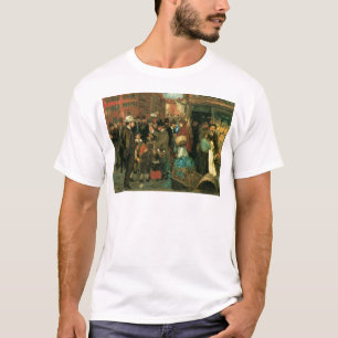 George Luks, Street Scene, Hester Street T-Shirt