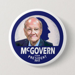 George McGovern for President 2012 7.5 Cm Round Badge