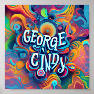 George N Cindy Poster