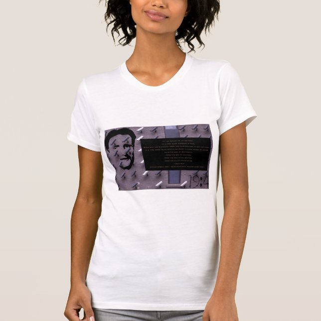 George Orwell 1984 Forced conformity T-shirt (Front)