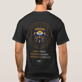 George Orwell 1984 War Peace Freedom Slavery T-Shirt