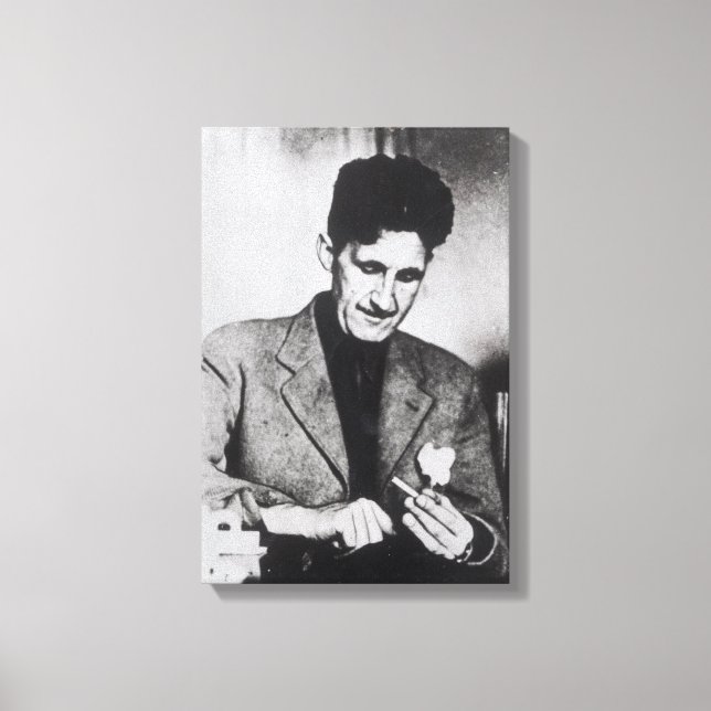 George Orwell Canvas Print (Front)