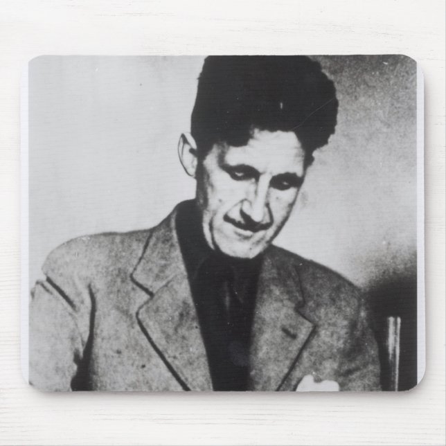 George Orwell Mouse Mat (Front)