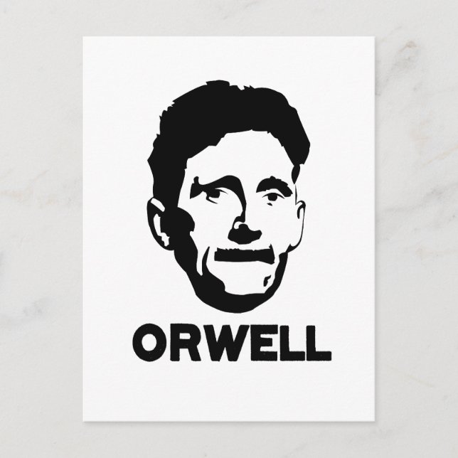 George Orwell Postcard (Front)