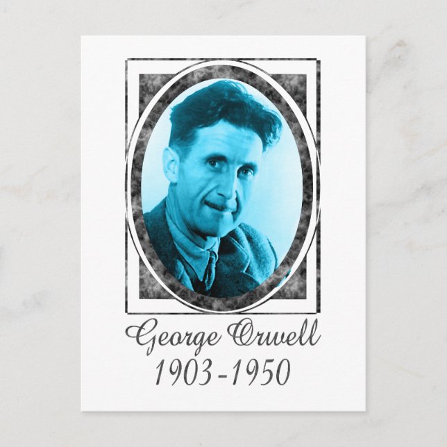 George Orwell Postcard (Front)